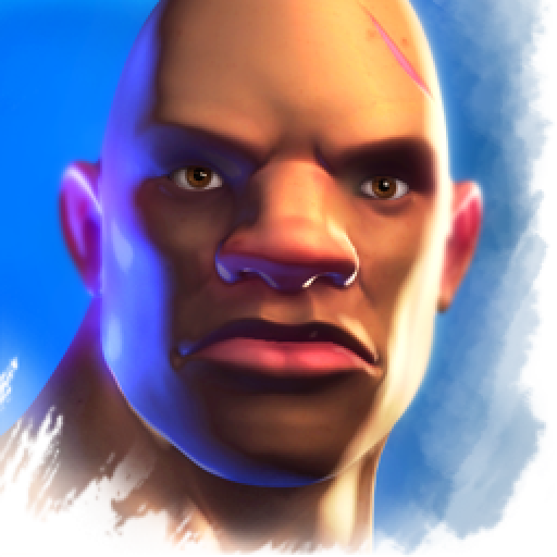 Street boxing fighting icon