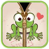 Funny Zipper Lock Screen