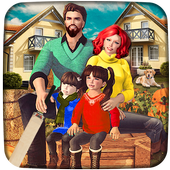 Virtual Family Happy Mom Sim 3D иконка