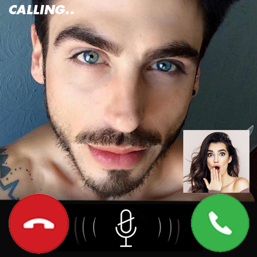 Virtual boyfriend call prank icon
