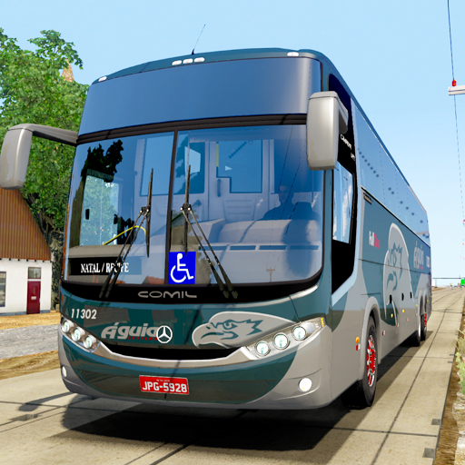 City Coach Bus Parking Game 3D icon