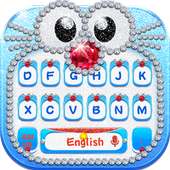 Blue Cat Diamond Keyboard on 9Apps