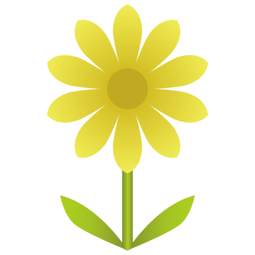 Flower Battery Widget icon
