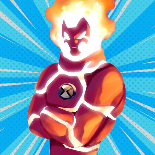 Ben Fighting 10 Game Ultimate Heroes icon