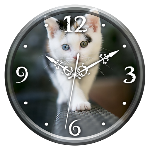 Cat Clock Live Wallpaper icon