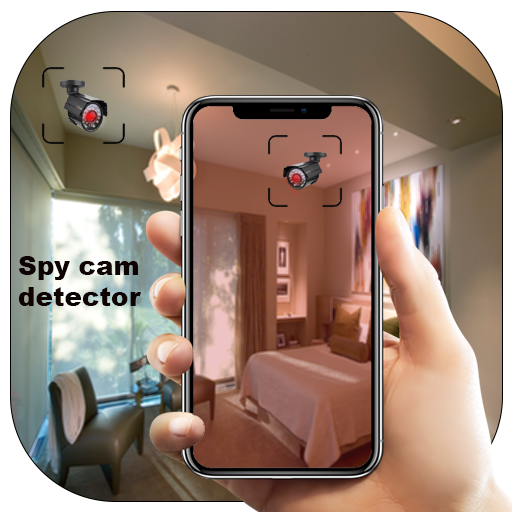 Spy camera detector and hidden camera finder icon