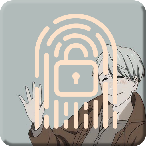 Anime Cute Boys Wallpaper Lock icon