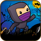 Ninja spider Fly Free icon