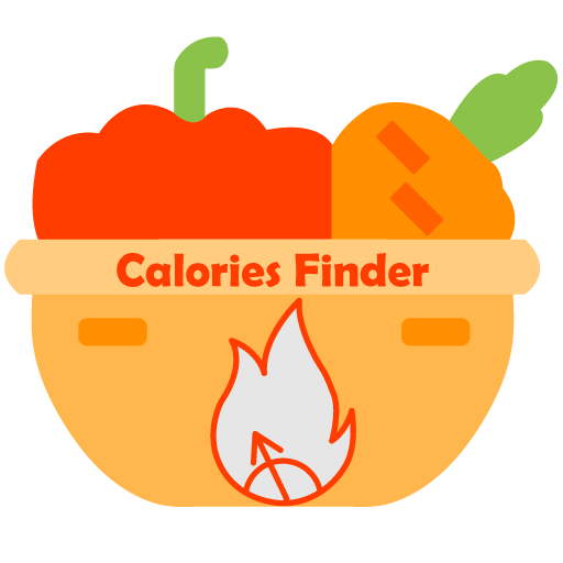 Calories in food-calorie counter app-calories burn icon