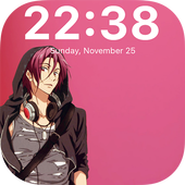 Anime Boy Keypad Lock Screen - Hot Boy Anime Lock icon
