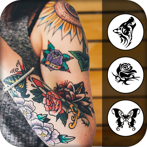 Tattoo Design - Tattoo Photo Editor for Boys icon
