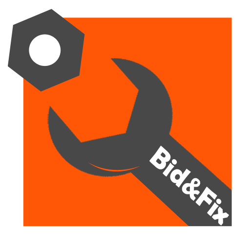 Bid&amp;Fix - Hire local service icon
