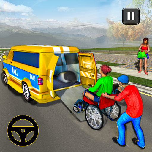 Offroad Taxi Driving Simulator :  Taxi Cab Game icon