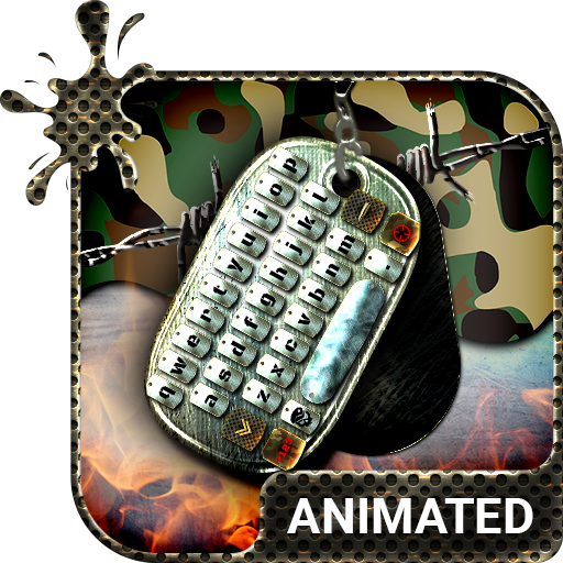 War Area Animated Keyboard   L icon