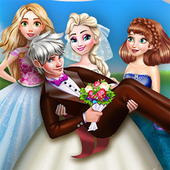 Ice Queen Wedding Photo Girl Games icon