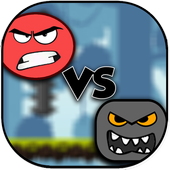 free red Angry ball 4 Volume 3 (Unofficial ) icon