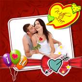 Romantic Love Photo Frame Editor