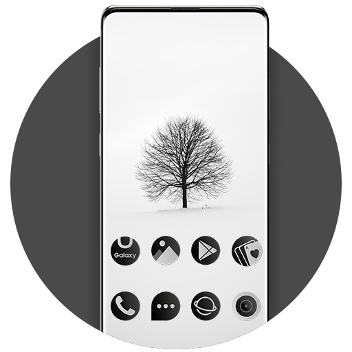 Black &amp; White Theme icon