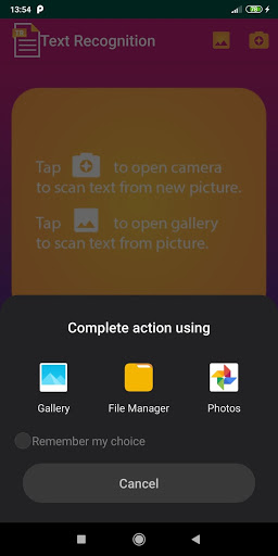Text to Pdf - Text Recognition - Text to Speech screenshot 2