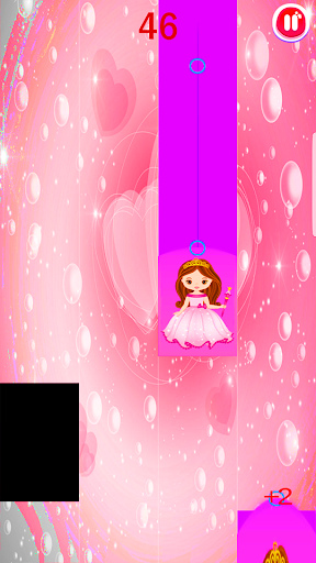 Princess doll game piano tiles screenshot 4