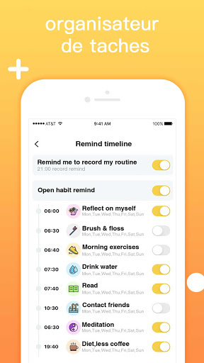 Habit Tracker:habitudes et liste de tâches,routine screenshot 5
