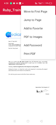 PDF File Reader screenshot 4