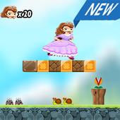 super princess sofia run : adventure games icon