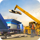 Old Car Junkyard Simulator: Tow Truck Loader Games icon