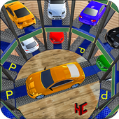 Multi-level Roadway Car Parking Games icon