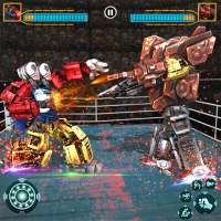 Robot Ring Fighting - Robot Ring Wrestling 3D