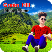 Green Hill Photo Editor أيقونة