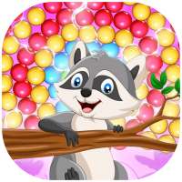 Raccoon Bubble Rescue