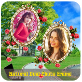 Natural Dual Photo Frame icon