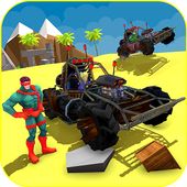 Superheroes Beach Buggy Xtreme Racing icon