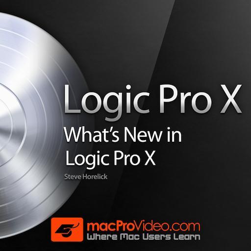 What's New In Logic Pro X Course by macProVideo icon