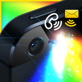 flash alerts color: call &amp; sms icon