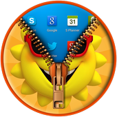 Cool Zipper Lock Screen icon