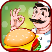 Burger trò chơi khách sạn. Wonder Chef Cook Empire icon