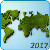3D World Map icon