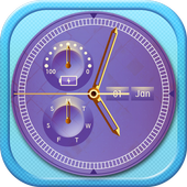 Clock Live Wallpaper HD icon