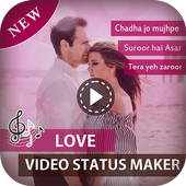 My Photo Love Lyrical Video Status Maker icon