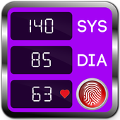 Blood Pressure Check Diary: Monitor Your BP icon