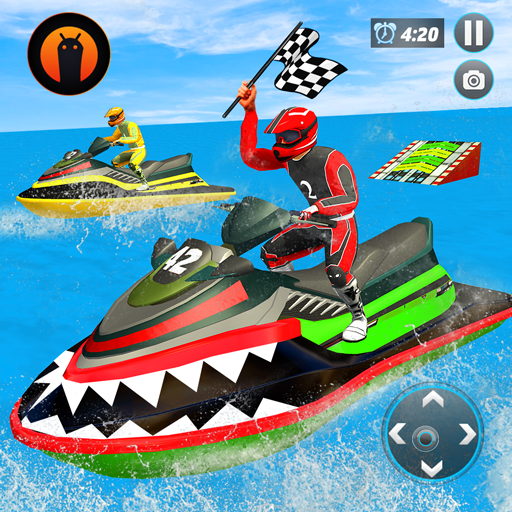 Water Jet Ski Boat Racing 2019: Speed Boat Racer icon