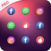 Parallel space: Dual space icon