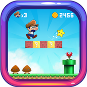 Jungle Adventure of Mario Run icon