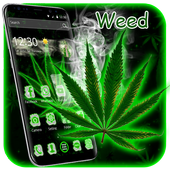 (FREE)Weed Rasta Smoke Theme 2018 icon