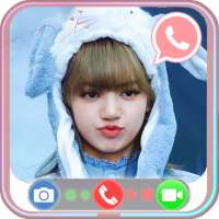 Lisa Video Call Blackpink- Video Call Simulation