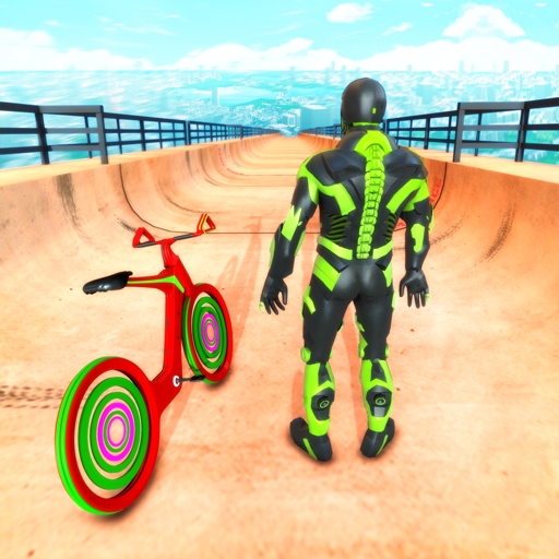 Mega Ramp Robot Bike GT Racing : Stunt Games 2021 icon