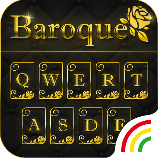 Gold Keyboard Theme - Baroque icon