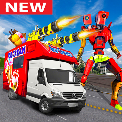 Robot Hero Van Transform: Action Transformer Games icon